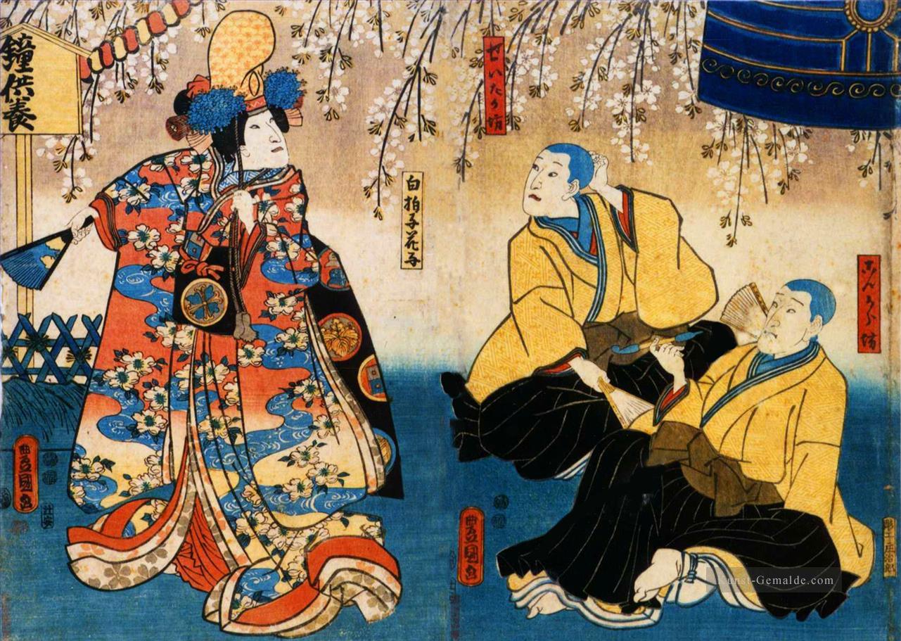 Shuka Bando I Utagawa Kunisada Japanisch Ölgemälde